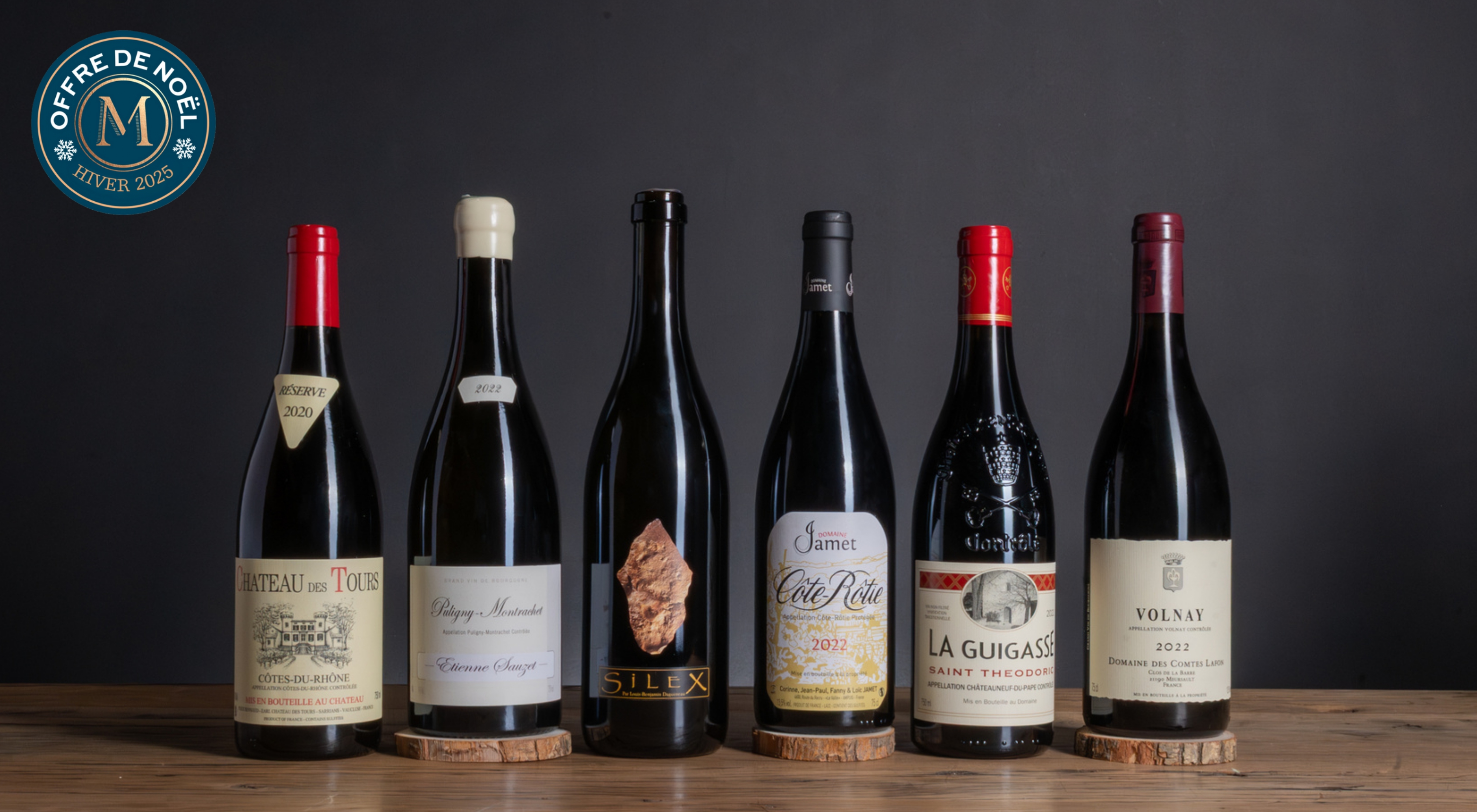 Assortiment prestige de no�l - 1  6 x 75 cl