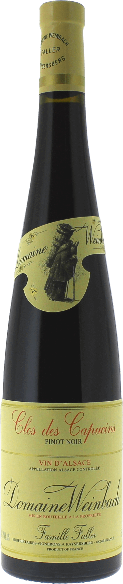 Pinot noir clos des capucins 2023  Weinbach, Alsace