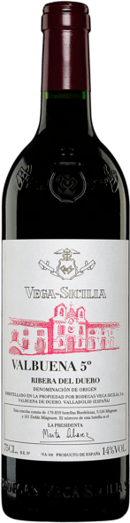 Vega sicilia do ribera del duero valbuena 2020  Espagne, Vin Espagnol