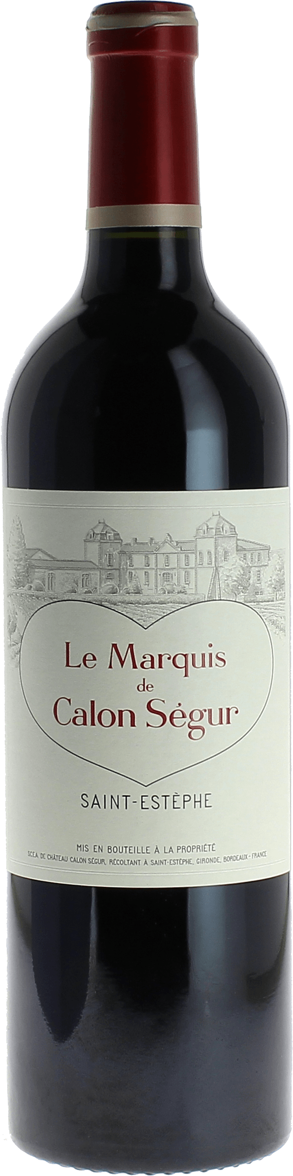 Marquis de calon 1990  Saint-Est�phe, Bordeaux rouge
