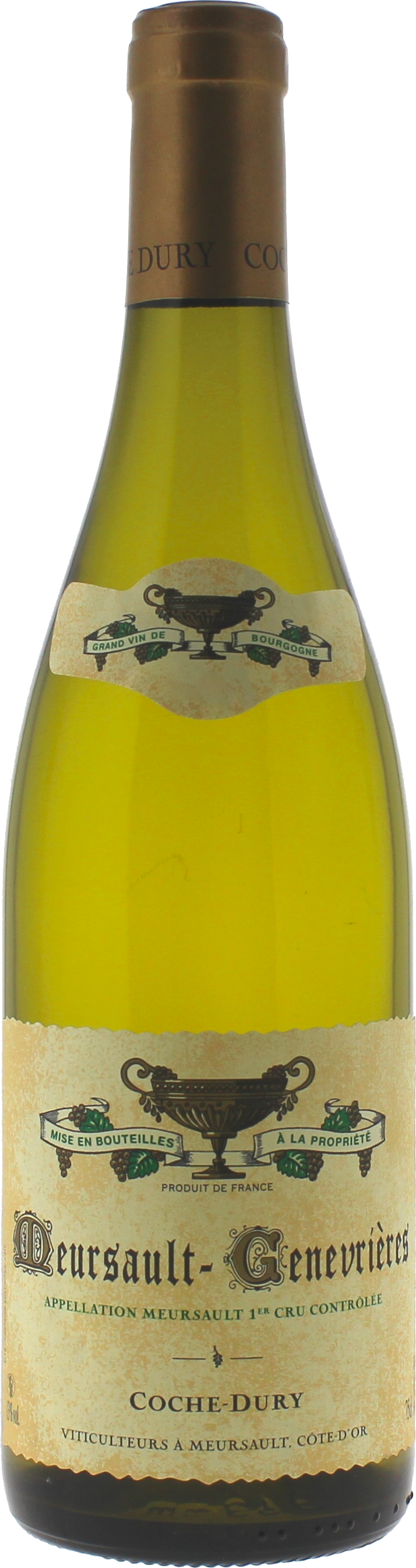Meursault genevri�res 2020 Domaine COCHE-DURY, Bourgogne blanc