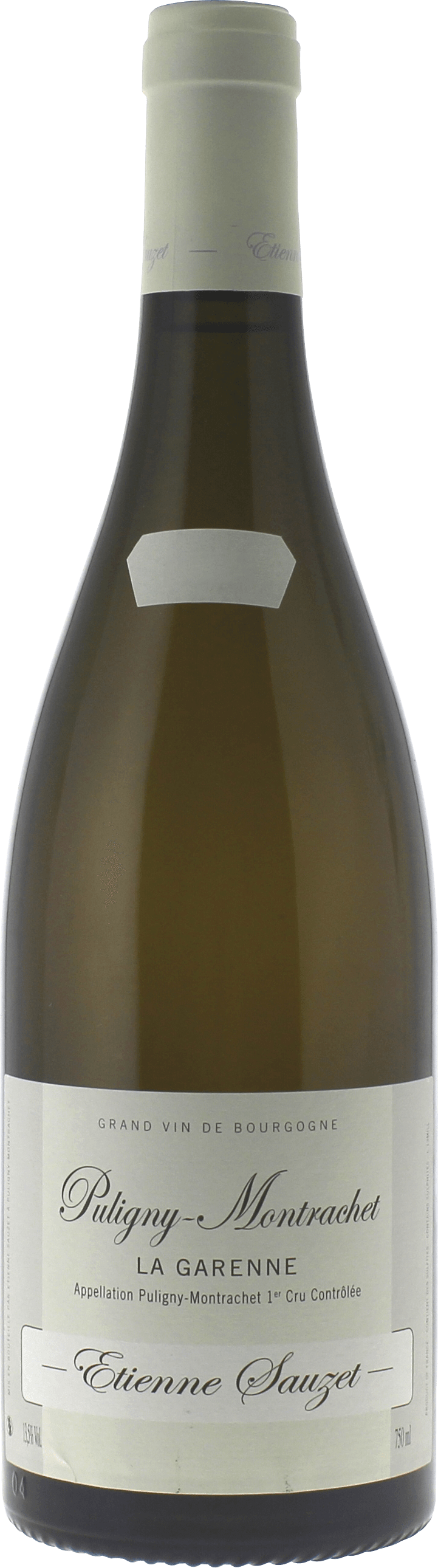 Puligny montrachet 1er cru la garenne 2023 Domaine SAUZET, Bourgogne blanc