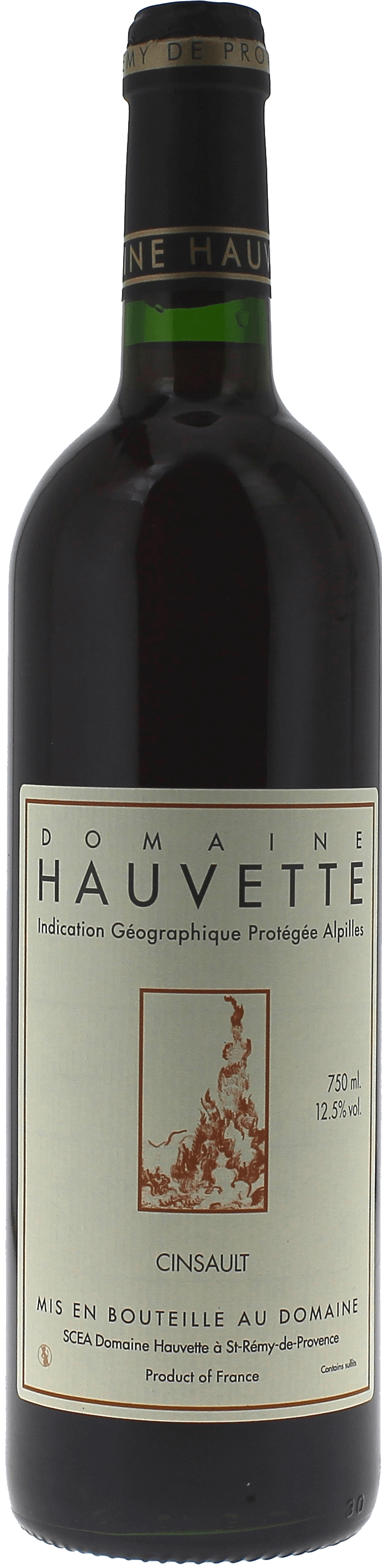 Domaine hauvette cinsault 2024  Alpilles IGP, Provence