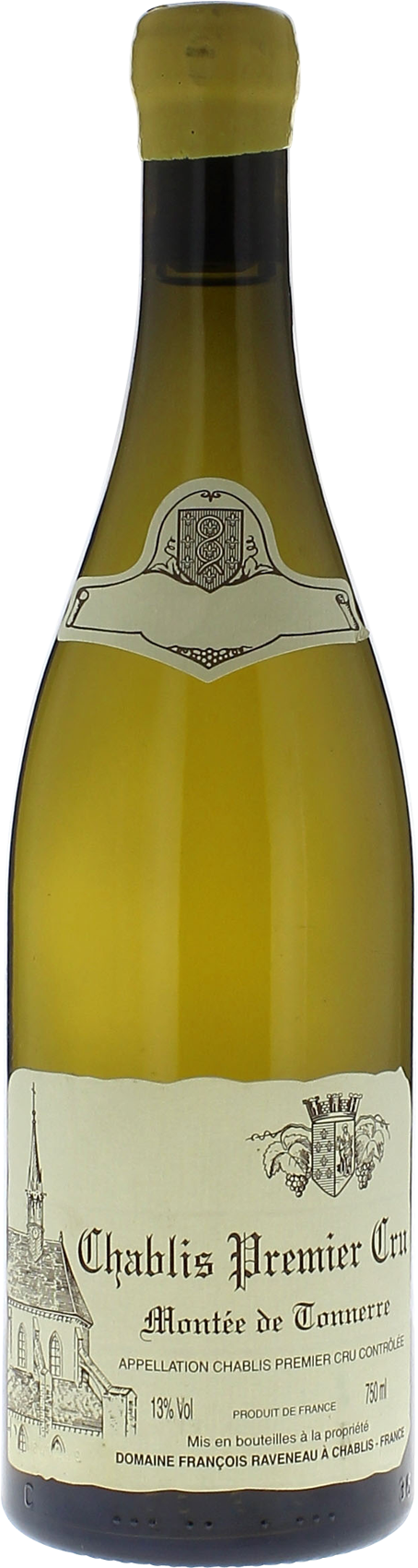 Chablis 1er cru mont�e de tonnerre 2014  RAVENEAU, Bourgogne blanc