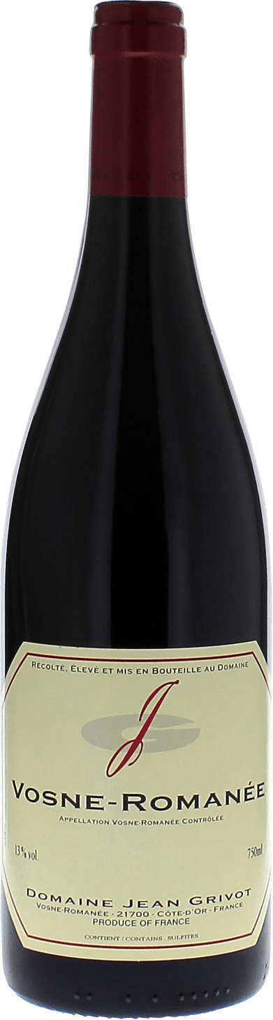 Vosne roman�e ex domaine 2026 2018 Domaine GRIVOT, Bourgogne rouge
