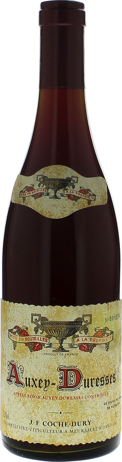 Auxey duresses rouge 2023 Domaine COCHE-DURY, Bourgogne rouge