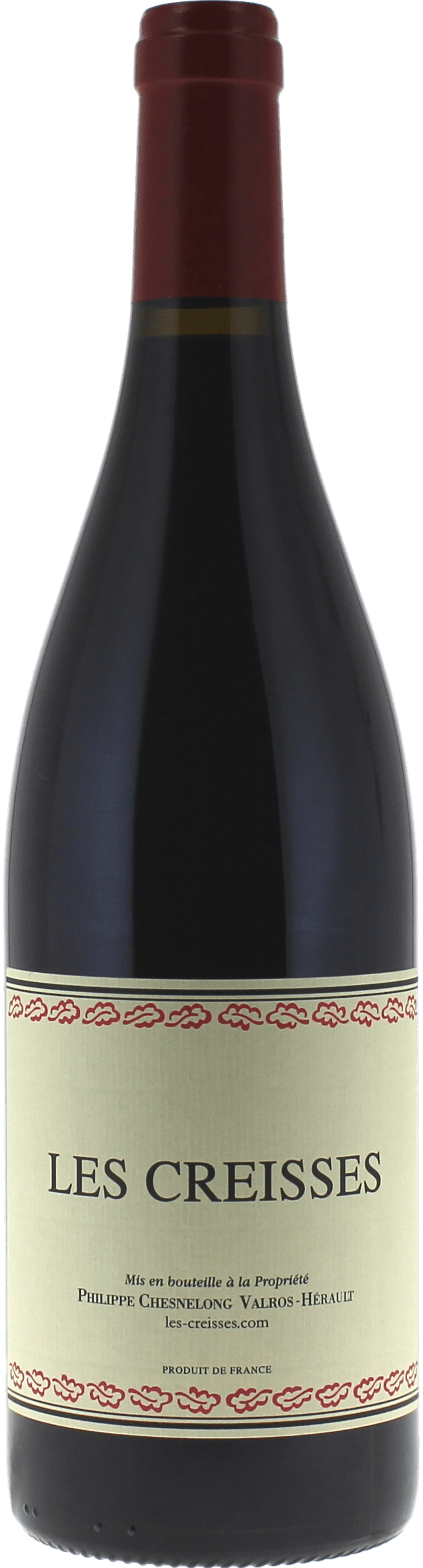 Les creisses 2023  IGP Pays d'Herault, Languedoc