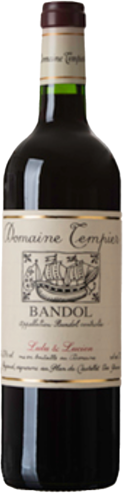 Bandol domaine tempier rouge lulu et lucien 2023  Bandol, Provence