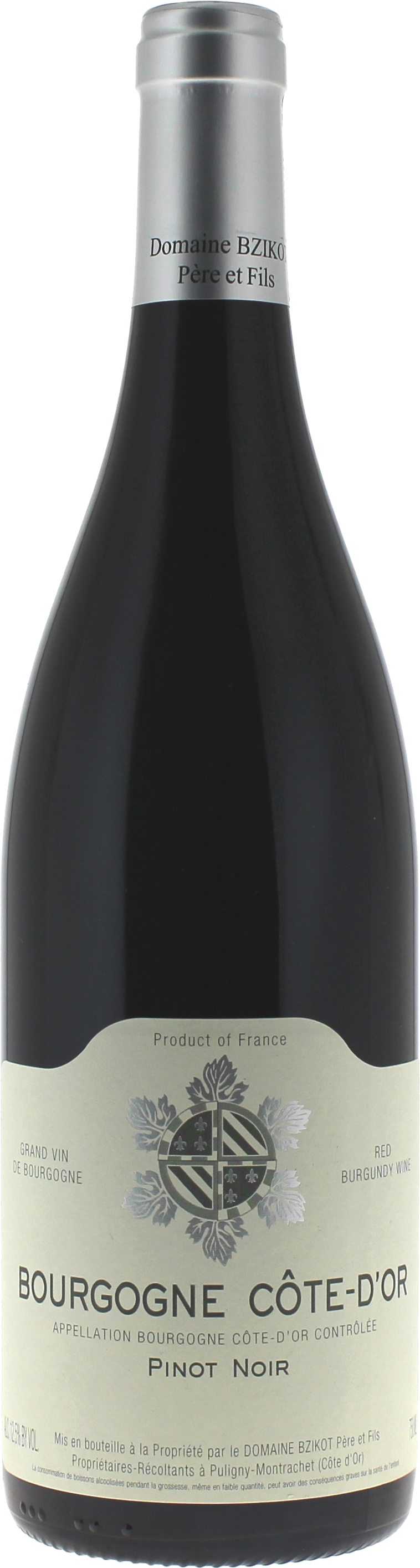 Bourgogne cote d'or rouge 2024 Domaine BZIKOT Sylvain, Bourgogne rouge