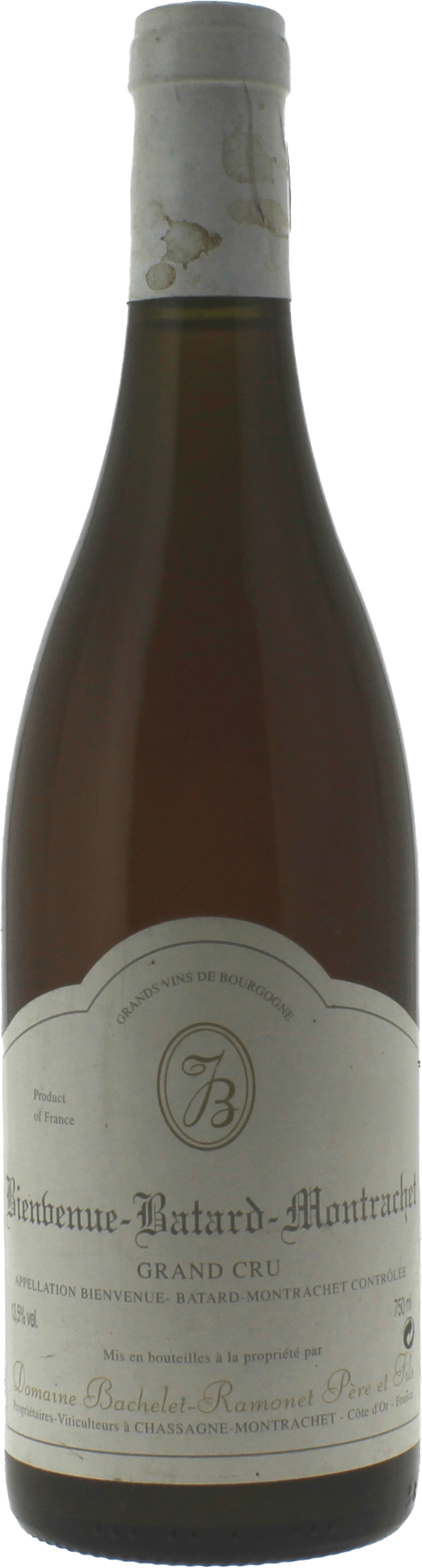 Bienvenues batard montrachet grand cru 1997 Domaine BACHELET RAMONET, Bourgogne blanc