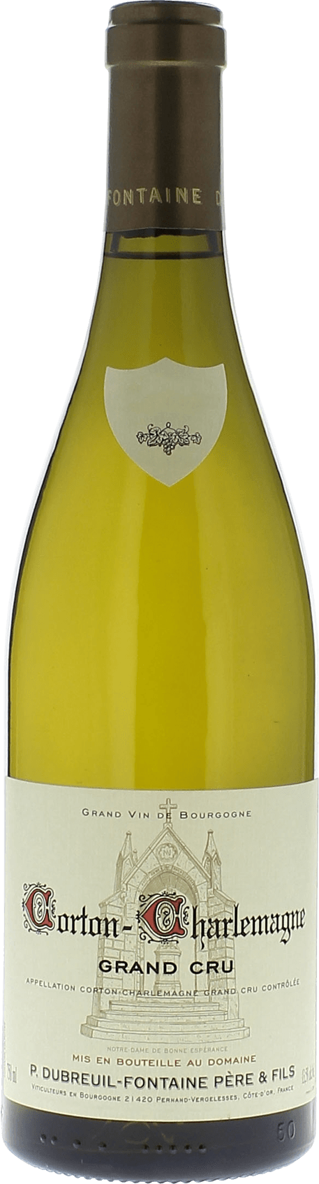 Corton charlemagne grand cru 1995 Domaine DUBREUIL-FONTAINE, Bourgogne blanc