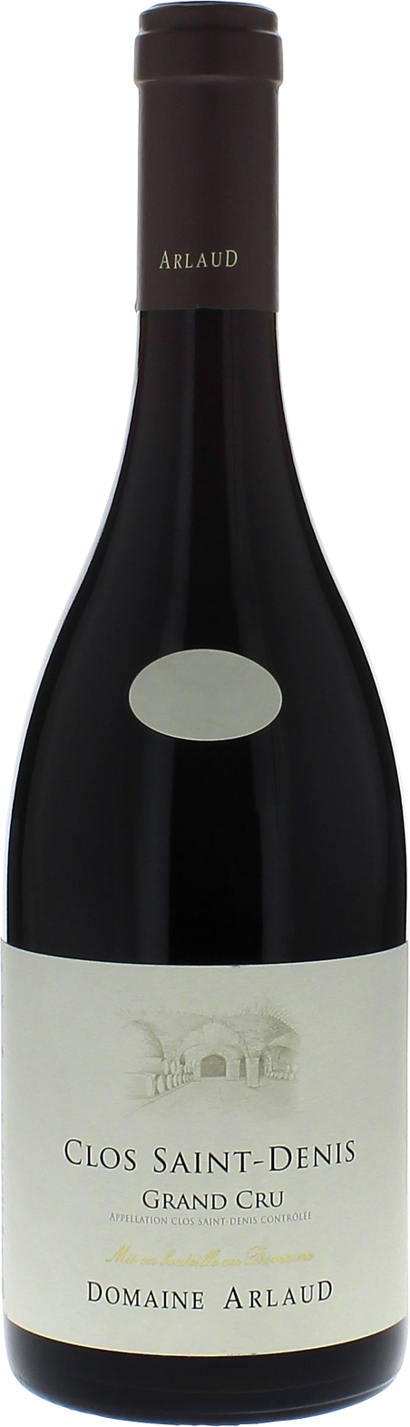 Clos saint denis grand cru 1996 Domaine ARLAUD, Bourgogne rouge