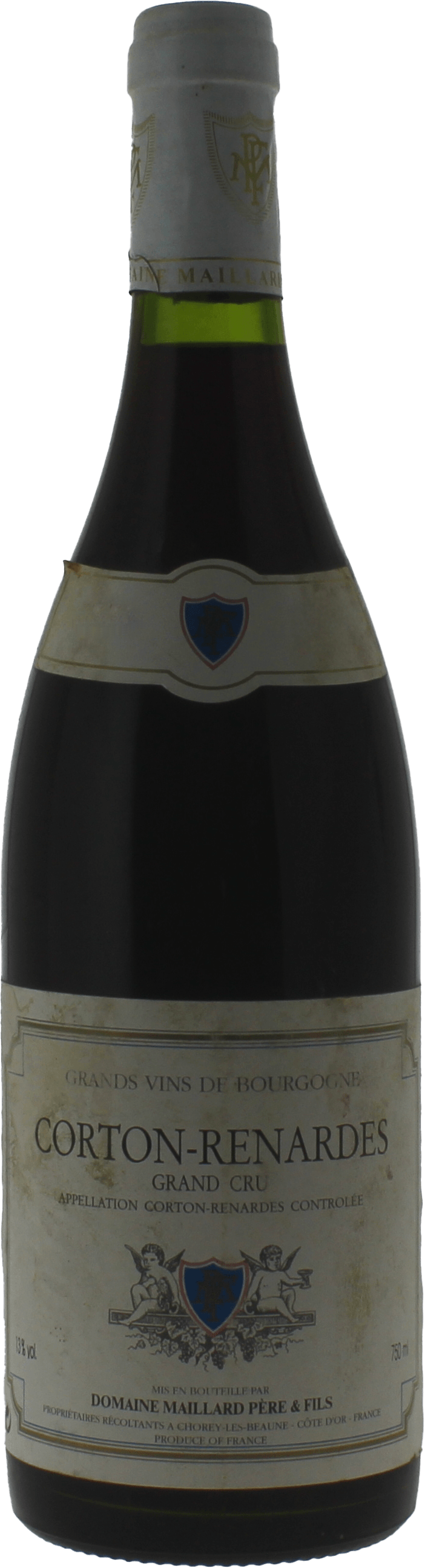 Corton renardes 1995 Domaine MAILLARD, Bourgogne rouge