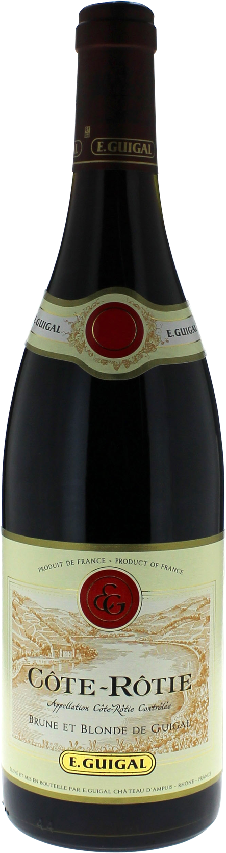 C�te rotie brune et blonde guigal 1998  C�te Rotie, Vall�e du Rh�ne Rouge