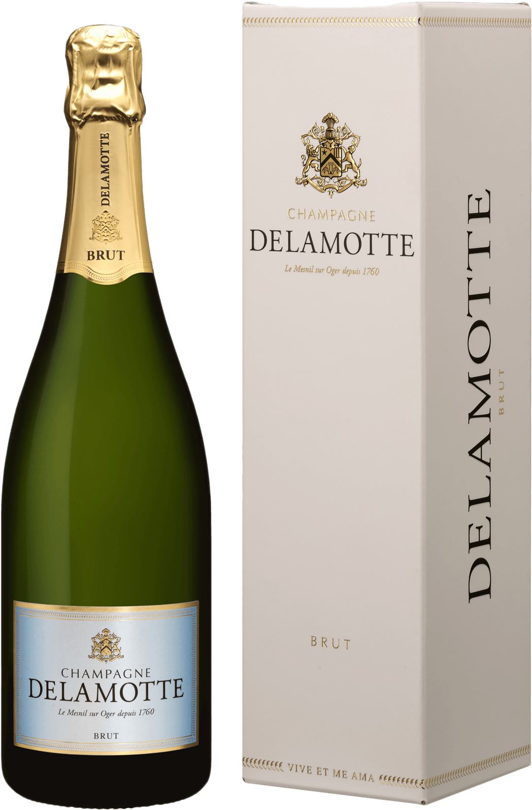 Delamotte brut en �tui  Delamotte, Champagne