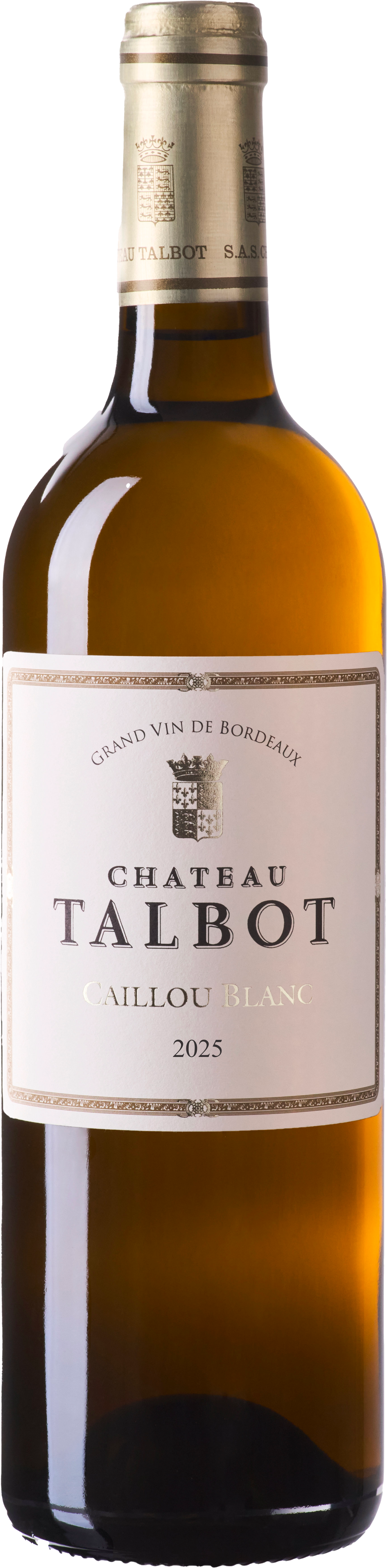 Caillou blanc du ch�teau talbot 2025  Bordeaux blanc, Primeurs 2025