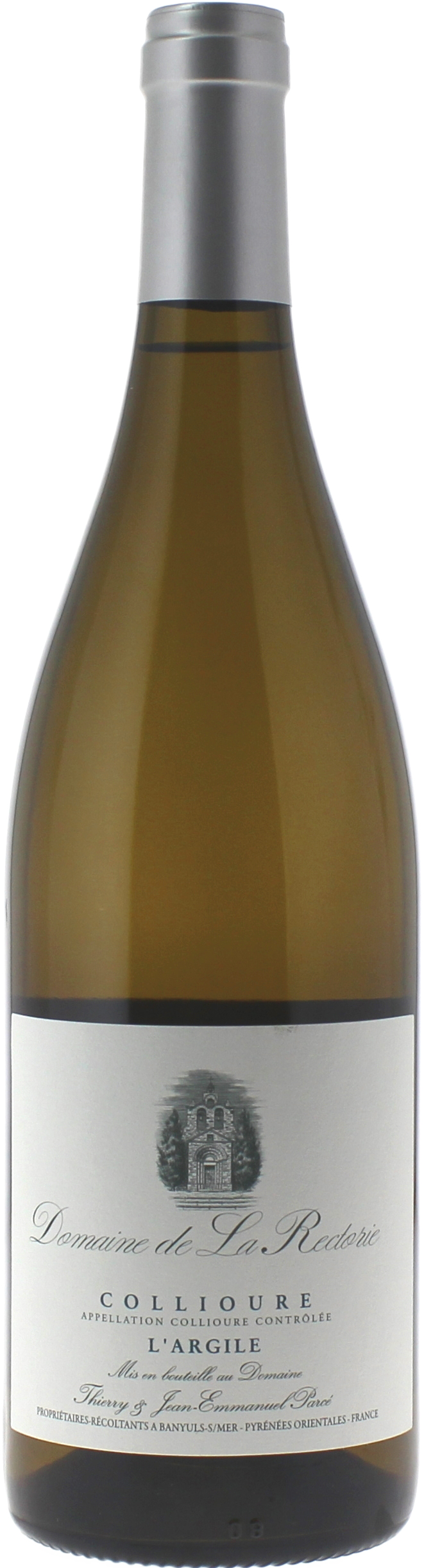 La rectorie l'argile blanc 2025  Collioure AOC, Roussillon