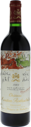Mouton rothschild 1989 1er Grand cru class� Pauillac, Bordeaux rouge