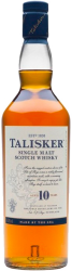 Whisky ecossais talisker 10 ans en coffret avec deux verres 45,8 Whisky
