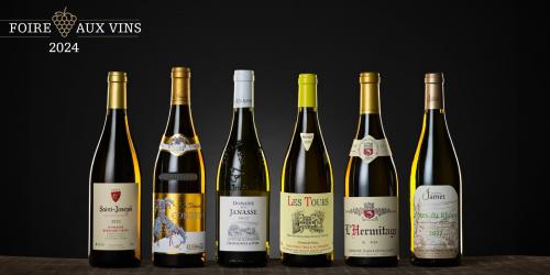 Assortiment prestige blancs de la valle du rhne  6 x 75 cl, Valle du Rhne Blanc