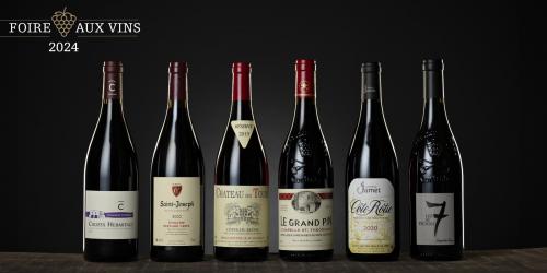 Assortiment prestige rouges de la valle du rhne  6 x 75 cl, Valle du Rhne Rouge