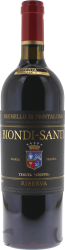 Brunello di montalcino riserva biondi santi tenuta Italie