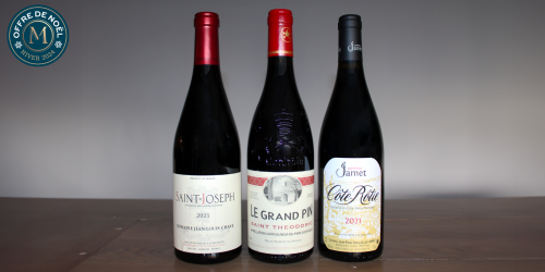 Assortiment trilogie valle du rhone 2021  Valle du Rhne Rouge, Valle du Rhne