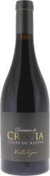 Ctes du rhone rouge vieilles vignes les garrigues domaine de cristia 2023  Ctes du Rhone, Valle du Rhne Rouge