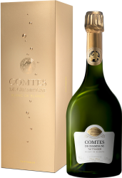 Taittinger comtes de champagne blanc de blancs en coffret 2014  Taittinger, Champagne