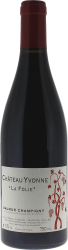 Cuv�e la folie ch�teau yvonne 2023  Saumur Champigny, Vall�e de la Loire