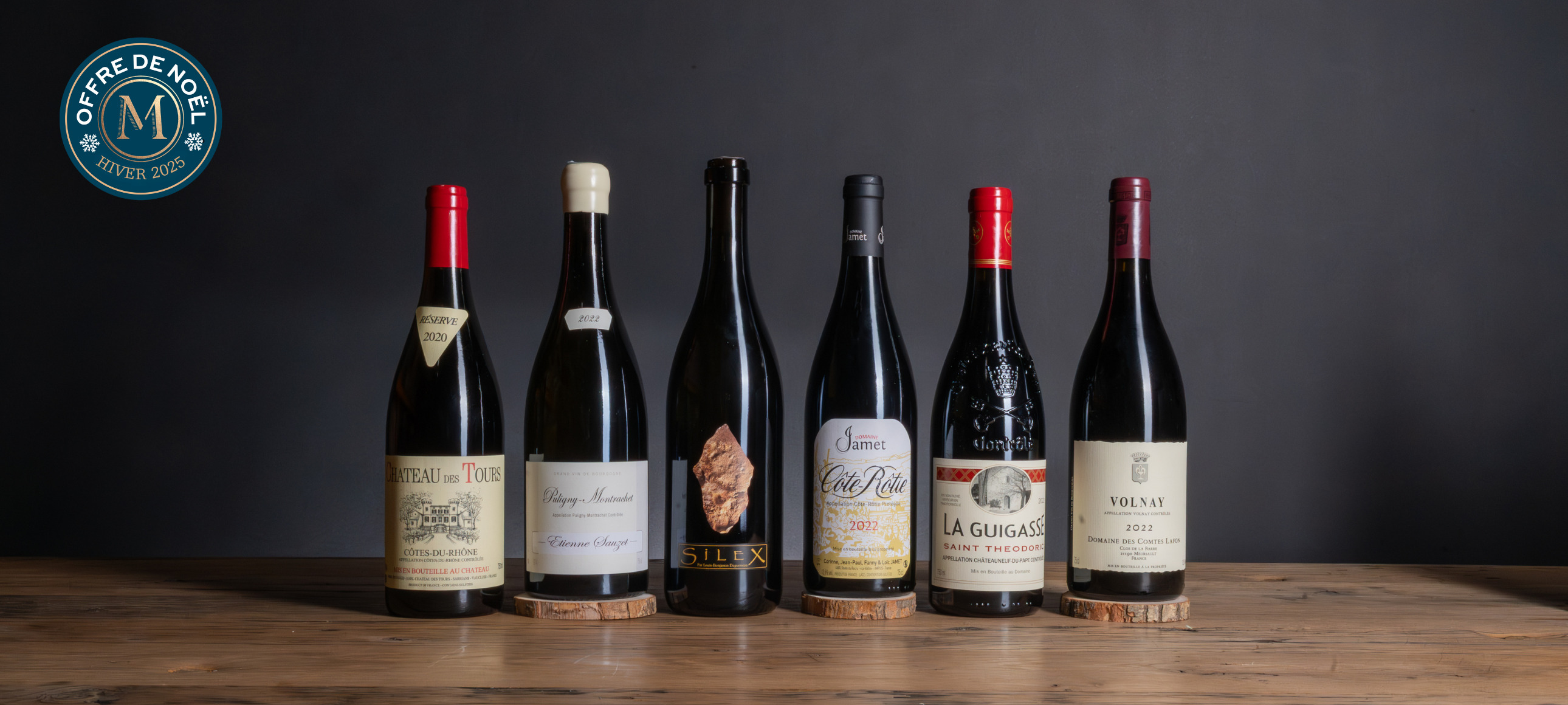 Assortiment vins Noel