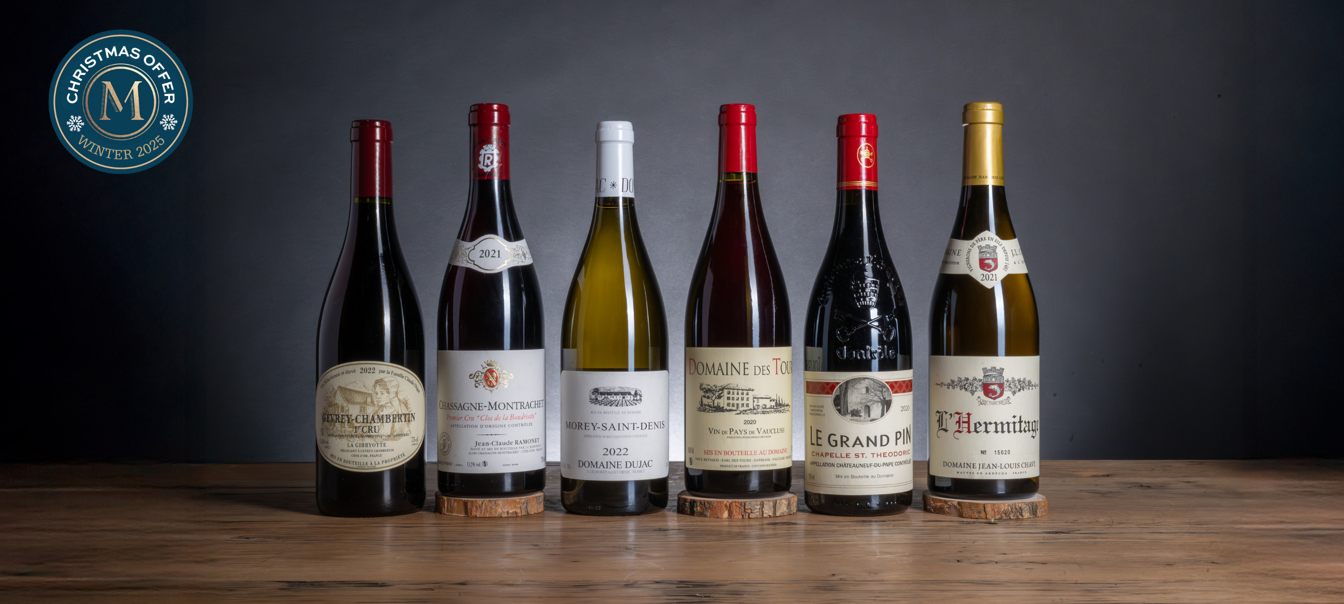 Assortiment vins Noel